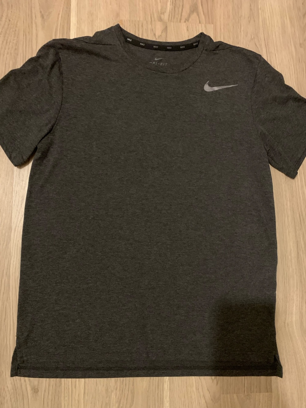 Nike Women’s Charcoal Crew Neck Shirt - Classic Everyday Tee